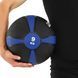 Медбол м'яч медичний Medicine Ball Zelart FI-5122-9 9кг сірий-синій FI-5122-9 фото 8