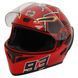 Мотошлем модуляр (flip-up) QKE M-8520 M-XL красный L M-8520 фото 28