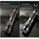 Фонарь AK177-WHITE LASER LED PM60-TG, Топ-фонарик фонарик светодиодный аккумуляторний портативный ws77173 фото 3
