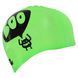 Шапочка для плавания силиконовая юниорская MadWave Junior Boo M057305 зеленый M057305 фото 2