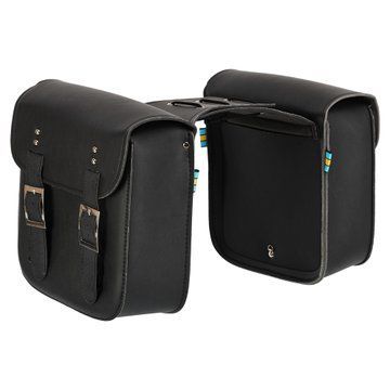 Кофры боковые для мотоцикла из экокожи Chopper SP-Sport HL613 2шт 28x27x12см черный HL613 фото