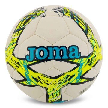 Мяч футбольный Joma DALI II 401412-216-T4 №4 TPU белый-желтый 401412-216-T4 фото
