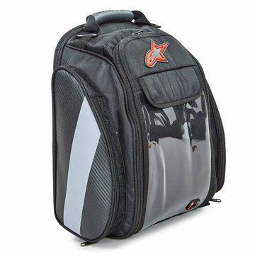 Мотосумка на бак мотоцикла на магнитах Alpinestar MS-0310 черный-серый MS-0310 фото