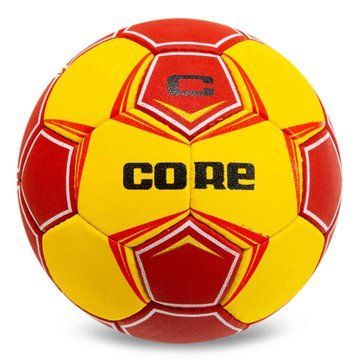 Мяч гандбольный CORE PLAY STREAM CRH-049-3 размер 3 желтый-красный CRH-049-3 фото