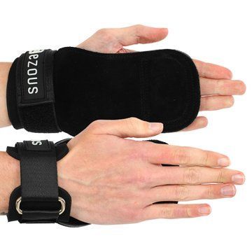 Накладки для подтягивания и тяги HAND GRIP THICKER LAYERS EZOUS D-17 2шт черный D-17 фото