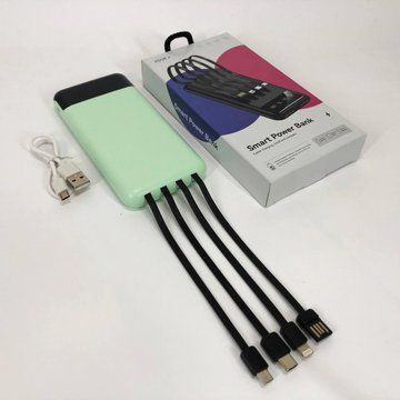 Павербанк Power Bank UKC 50000mAh Мобильная зарядка внешний аккумулятор портативный павер. Цвет: зеленый ws81727-2 фото