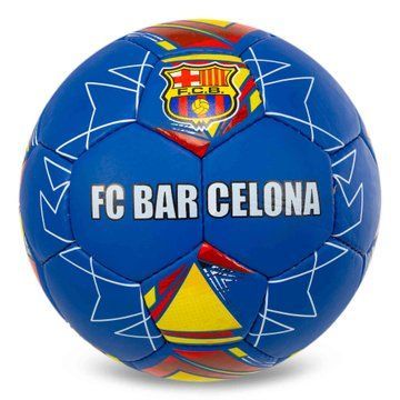 Мяч футбольный BALLONSTAR BARCELONA FB-0047-792 №5 PU синий-желтый FB-0047-792 фото