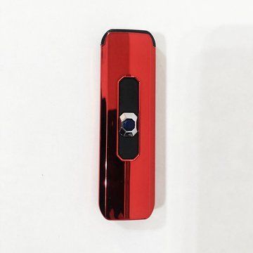 Зажигалка электрическая, электронная зажигалка спиральная подарочная, сенсорная USB. Цвет: красный ws68391 фото