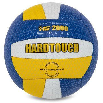 Мяч волейбольный HARD TOUCH LG-2086 №5 PU синий-желтый-белый LG-2086 фото