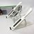 Подставка для ноутбука Multi-Position foldable bracket JC-25 8х22смСтильная подставка. Цвет: белый ws85551-1 фото