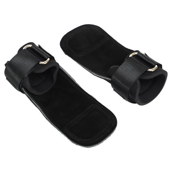 Накладки для підтягування та тяги HAND GRIP THICKER LAYERS EZOUS D-17 2шт чорний D-17 фото