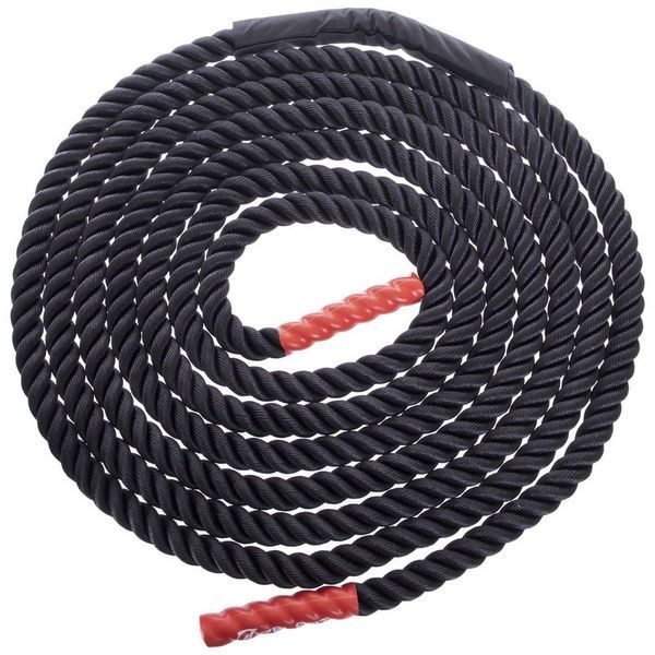 Канат для кроссфита Combat Battle Rope Zelart FI-2597-15 15м черный FI-2597-15 фото