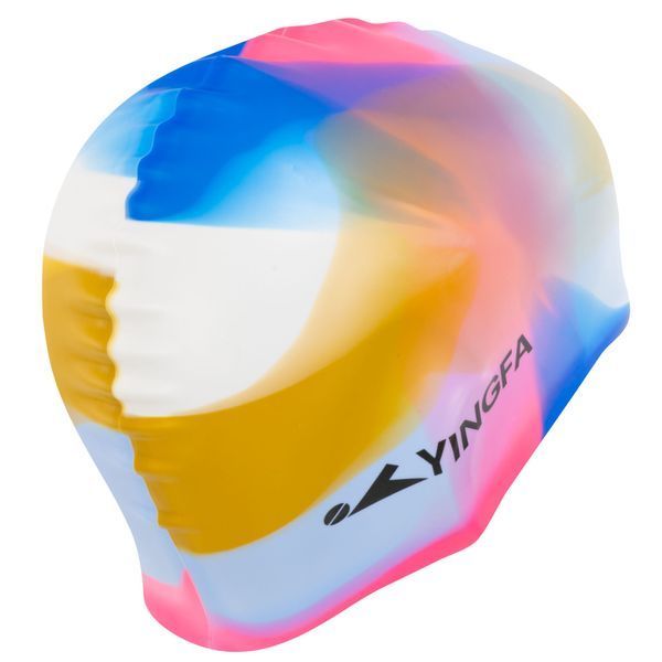 Шапочка для плавания силиконовая для взрослых YINGFA CAMOUFLAGE C0065 цвета в ассортименте C0065 фото
