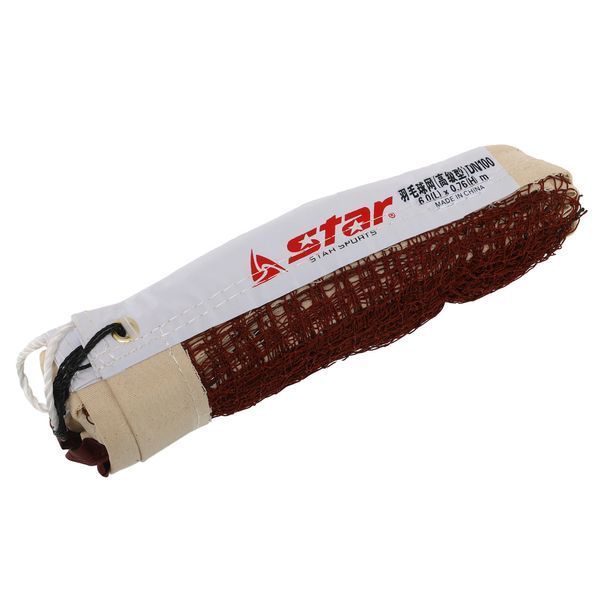 Сетка для бадминтона STAR DN100 6,1x0,76м красный-белый DN100 фото