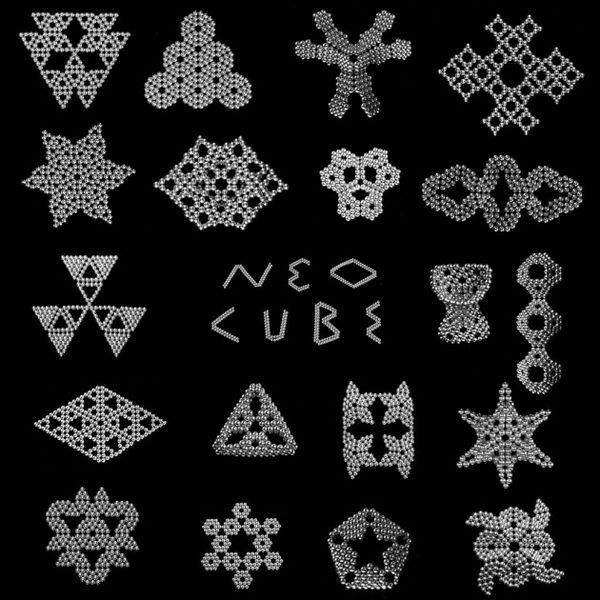 Магнітний конструктор Нео NeoCube Срібло, головоломка Neocube, розвиваюча іграшка магніт ws52443 фото