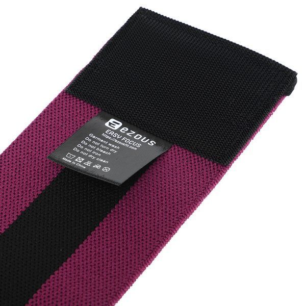 Коленные бинты для приседаний BUNDLED KNEECAP EZOUS A-10 2шт черный-фиолетовый A-10 фото