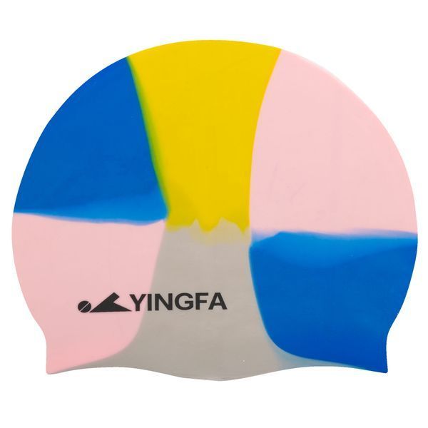 Шапочка для плавания силиконовая для взрослых YINGFA CAMOUFLAGE C0065 цвета в ассортименте C0065 фото