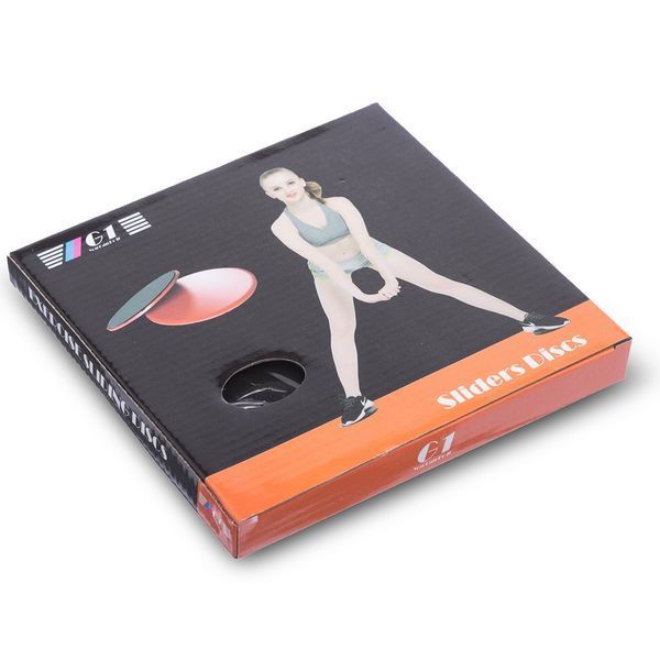 Диски для скольжения слайдеры для фитнеса SP-Sport SLIDE DISCS FI-1693 17,5см цвета в ассортименте FI-1693 фото