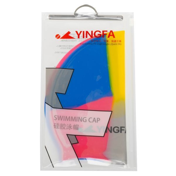 Шапочка для плавания силиконовая для взрослых YINGFA CAMOUFLAGE C0065 цвета в ассортименте C0065 фото