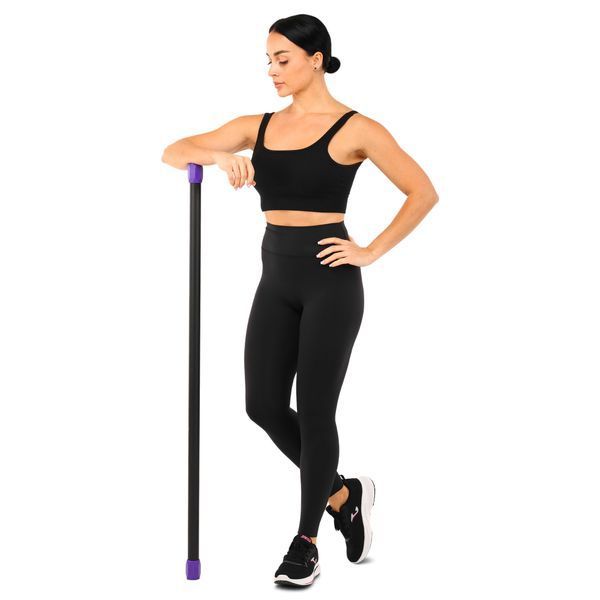 Бодибар Body Bar Zelart FI-4780-6 вес 6кг черный-фиолетовый FI-4780-6 фото