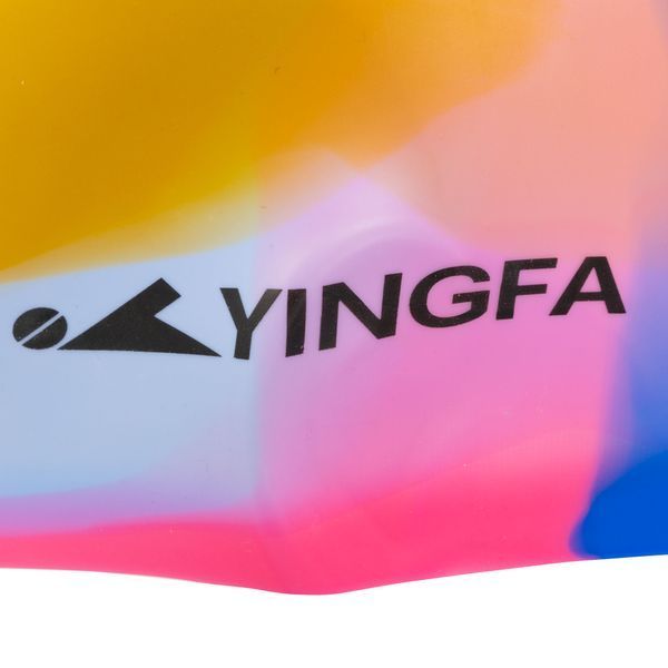 Шапочка для плавания силиконовая для взрослых YINGFA CAMOUFLAGE C0065 цвета в ассортименте C0065 фото