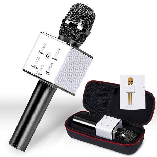 Мікрофон Q-7 Wireless Black. Колір чорний ws82372-1 фото