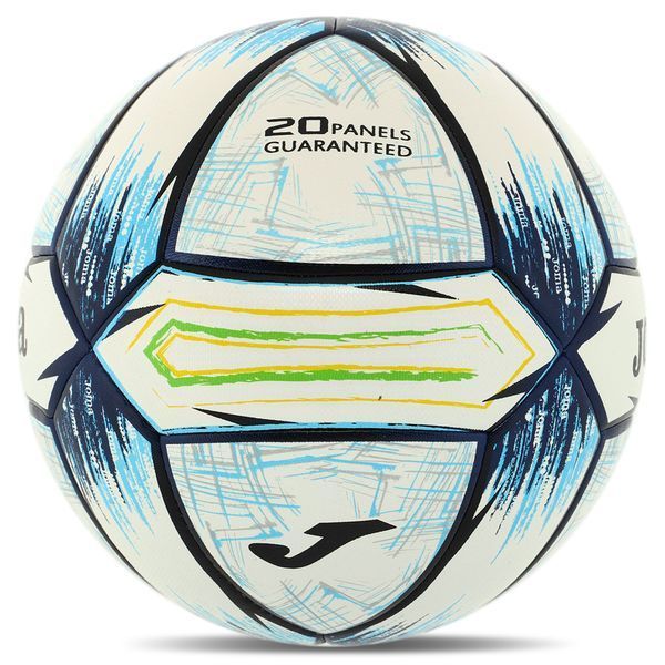 Мяч футзальный Joma HYBRID VICTORY II 401245-302 №4 PU белый-синий 401245-302 фото