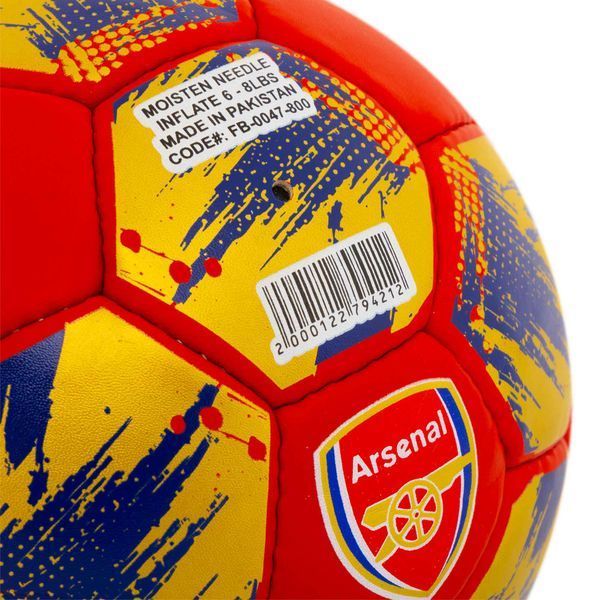 М'яч футбольний BALLONSTAR ARSENAL FB-0047-800 №5 PU червоний-синій FB-0047-800 фото