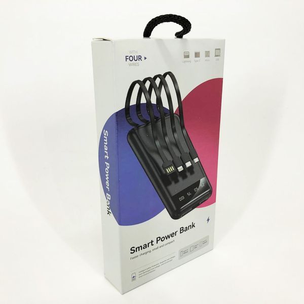Павербанк Power Bank UKC 50000mAh Мобільна зарядка зовнішній акумулятор портативний павер. Колір: зелений ws81727-2 фото