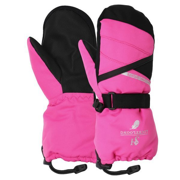 Рукавички лижні дитячі зимові LUCKYLOONG C-8778 р. L-XL C-8778 фото