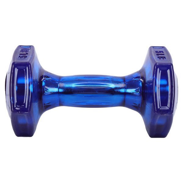Гантель для фитнеса с TPU покрытием Zelart Jelly Urethane Coated Dumbbells TA-2946-5LB 1шт 2,3кг фиолетовый TA-2946-5LB фото