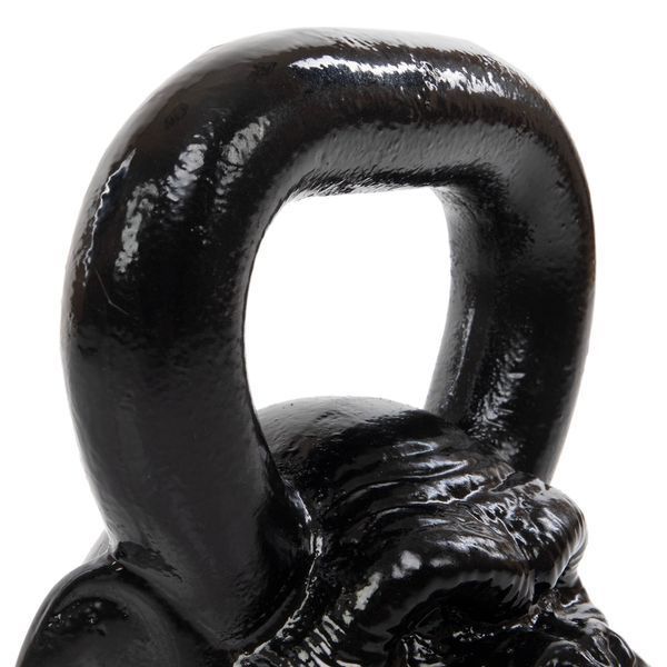 Гиря тренировочная цельная чугунная Iron head Demon Zelart TA-5708-16 вес 16кг черный TA-5708-16 фото