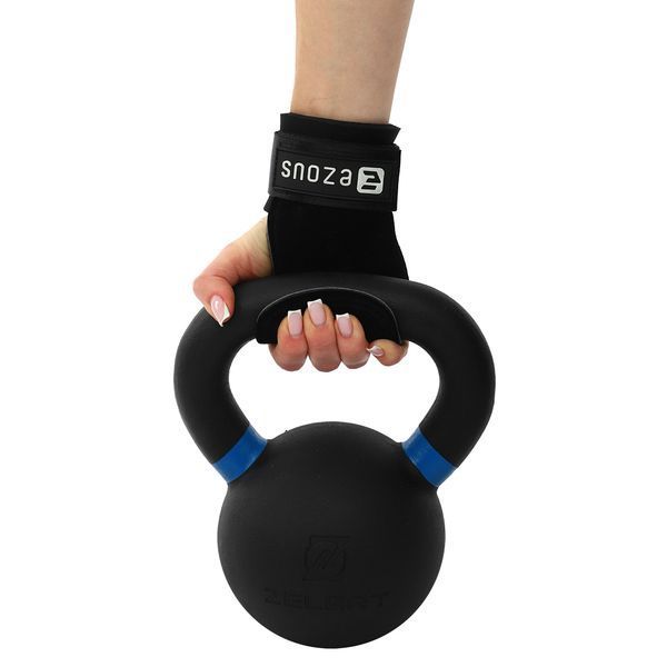 Накладки для підтягування та тяги HAND GRIP THICKER LAYERS EZOUS D-17 2шт чорний D-17 фото