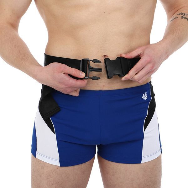 Поясной тренажер парный для плавания MadWave BELT TRAINER TWO SIDE M077106 длина-2,4м черный M077106 фото