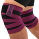 Коленные бинты для приседаний BUNDLED KNEECAP EZOUS A-10 2шт черный-фиолетовый A-10 фото 1