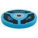 Бамперні диски поліуретанові Bumper Plates LiveUp LP8027-20 o50.5мм 20кг синій-чорний LP8027-20 фото 3