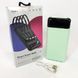 Павербанк Power Bank UKC 50000mAh Мобільна зарядка зовнішній акумулятор портативний павер. Колір: зелений ws81727-2 фото 2
