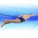 Поясной тренажер парный для плавания MadWave BELT TRAINER TWO SIDE M077106 длина-2,4м черный M077106 фото 8