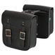 Кофри бокові для мотоцикла зі шкірозамінника SP-Sport HL613 2шт 28x27x12см чорний HL613 фото 2