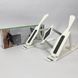 Подставка для ноутбука Multi-Position foldable bracket JC-25 8х22смСтильная подставка. Цвет: белый ws85551-1 фото 6