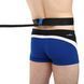 Поясной тренажер парный для плавания MadWave BELT TRAINER TWO SIDE M077106 длина-2,4м черный M077106 фото 5