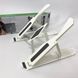 Подставка для ноутбука Multi-Position foldable bracket JC-25 8х22смСтильная подставка. Цвет: белый ws85551-1 фото 1