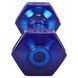 Гантель для фитнеса с TPU покрытием Zelart Jelly Urethane Coated Dumbbells TA-2946-5LB 1шт 2,3кг фиолетовый TA-2946-5LB фото 3