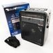 Радиоприемник GOLON RX-9100 USB+SD Радио с фонарем, Ретро радиоприемник, Fm передатчик. Цвет: коричневый ws15633-2 фото 3