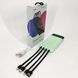 Павербанк Power Bank UKC 50000mAh Мобільна зарядка зовнішній акумулятор портативний павер. Колір: зелений ws81727-2 фото 6