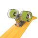 Пенни борд Penny Board круизер пластиковый со светящимися колесами 22' SP-Sport SK-5672-1 желтый-салатовый SK-5672-1 фото 3