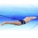 Поясной тренажер парный для плавания MadWave BELT TRAINER TWO SIDE M077106 длина-2,4м черный M077106 фото 10