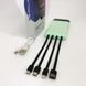 Павербанк Power Bank UKC 50000mAh Мобільна зарядка зовнішній акумулятор портативний павер. Колір: зелений ws81727-2 фото 9