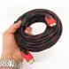 Кабель HDMI - HDMI 10m усиленный в обмотке 10м шнур ws15346 фото 6