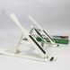 Подставка для ноутбука Multi-Position foldable bracket JC-25 8х22смСтильная подставка. Цвет: белый ws85551-1 фото 4